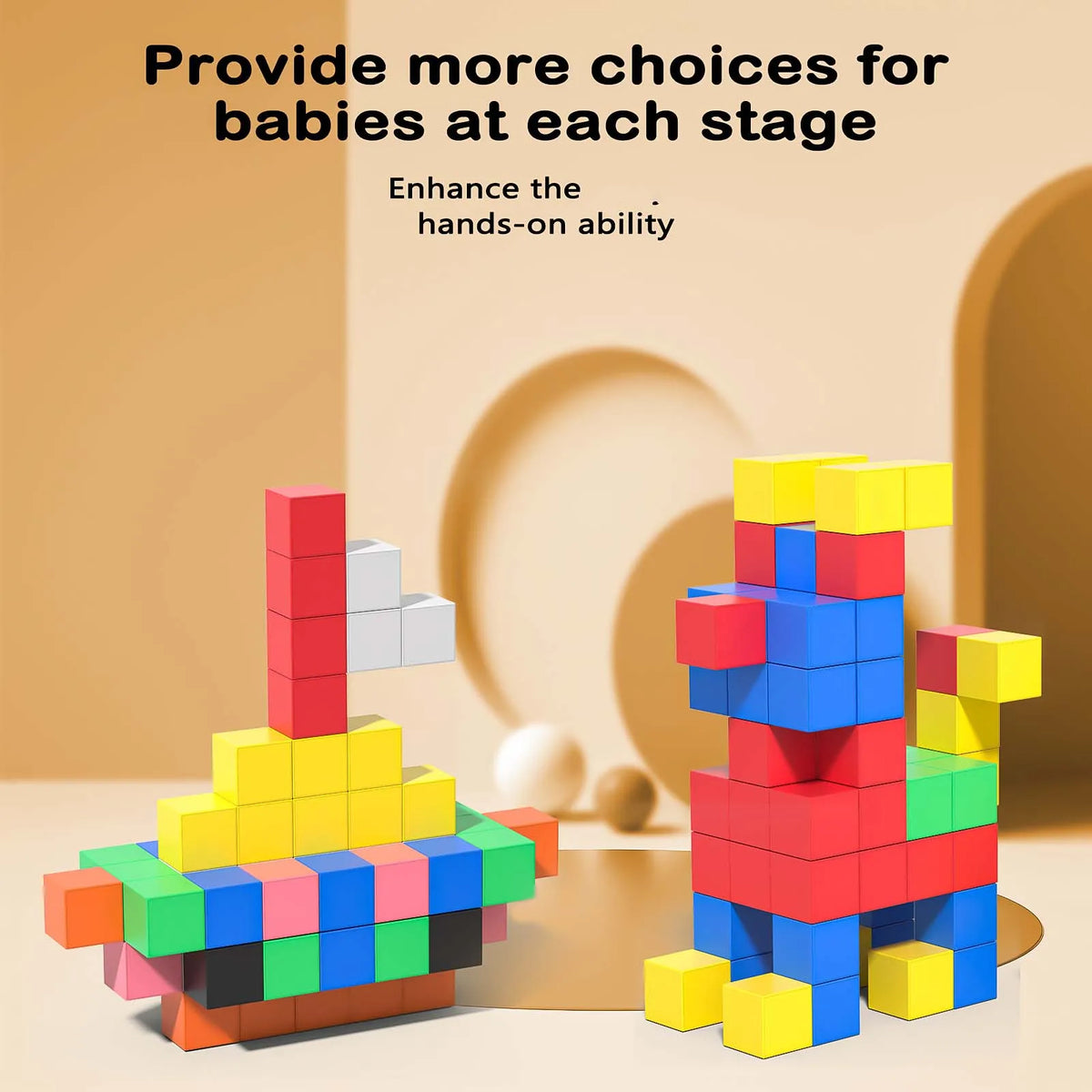 Magnetic Building Cubes STEM Toy Set for Kids