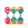 Soft Rubber Teething Rattle Ball for Babies