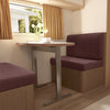 Stretch RV Dinette Cushion Covers with Water-Repellent Finish