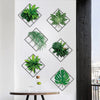 Calcomanías de Pared 3D con Plantas Tropicales - Set de 6
