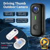 Compact Magnetic Action Camera with WiFi