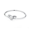 925 Sterling Silver Heart Charm Bracelet