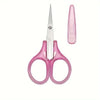 Compact Precision Scissors with Protective Cap