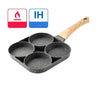 Multi-Hole Non-Stick Frying Pan for Breakfast