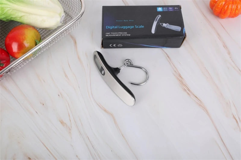 Portable Digital Luggage Scale with Backlit Display