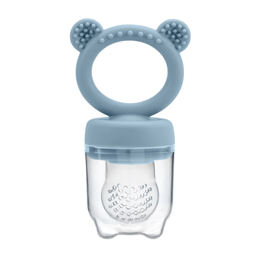 Silicone Baby Fruit Feeder with Protective Cover