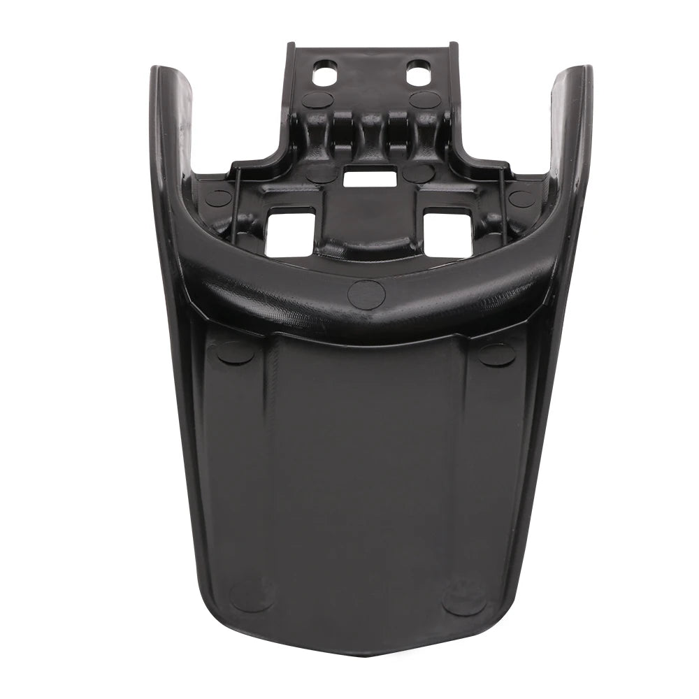 Black extended rear fender for a Sur-Ron Light Bee off-road electric bike