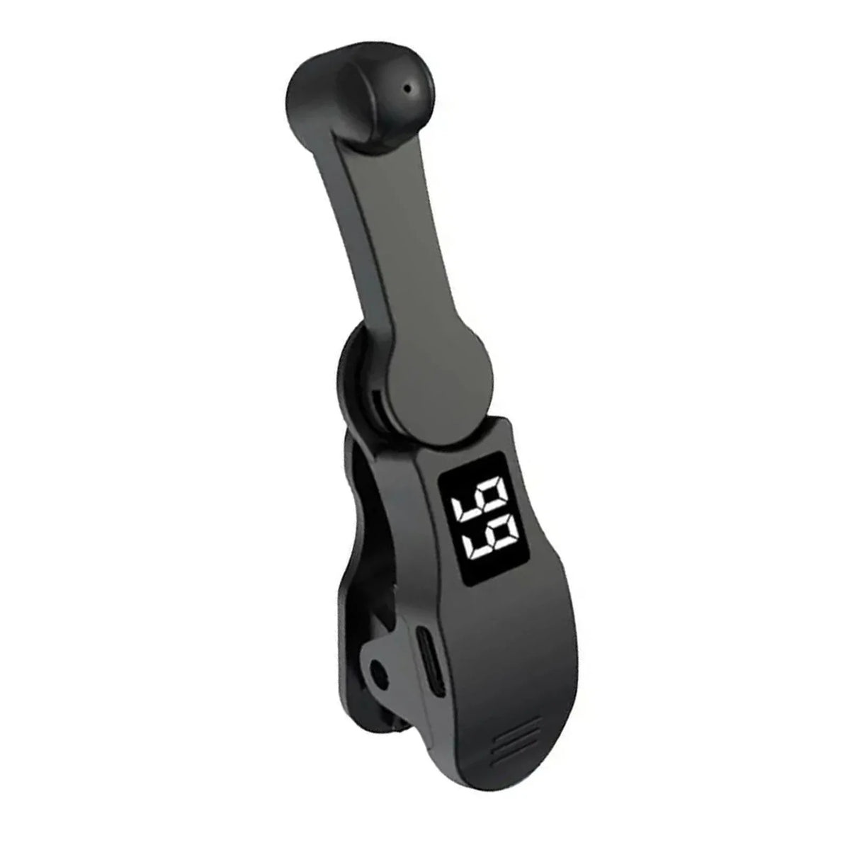 A black digital auto screen clicker device shown from the side.
