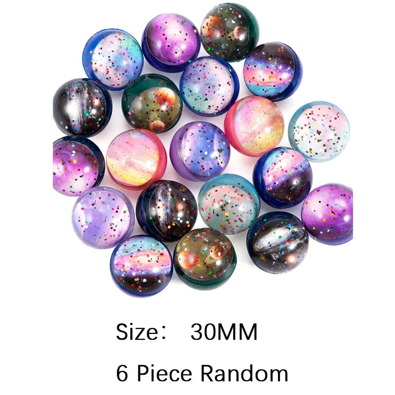 Solar System Bouncy Balls – Set of 6