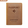 RFID-Blocking Leather Passport Holder