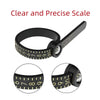 Adjustable Ring Sizing Gauge with Magnifier