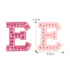 Pearl Rhinestone Letter Patches – Iron-On 3D DIY Embellishments
