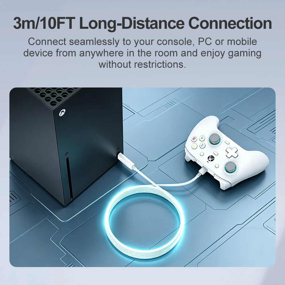 GameSir 3m Nylon Braided USB-C Cable for Controllers