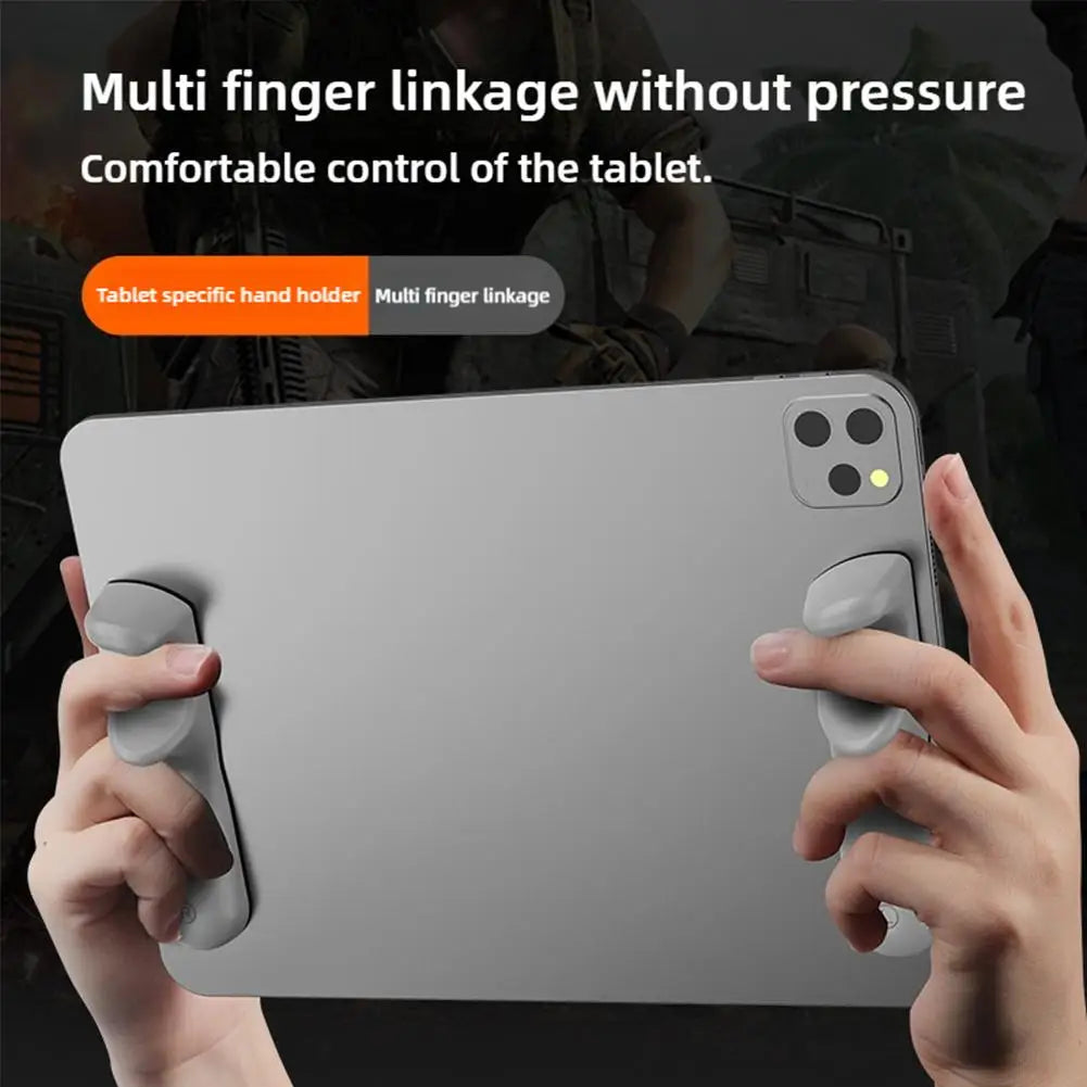 Silicone Gaming Grip for Tablets with Six-Finger Control
