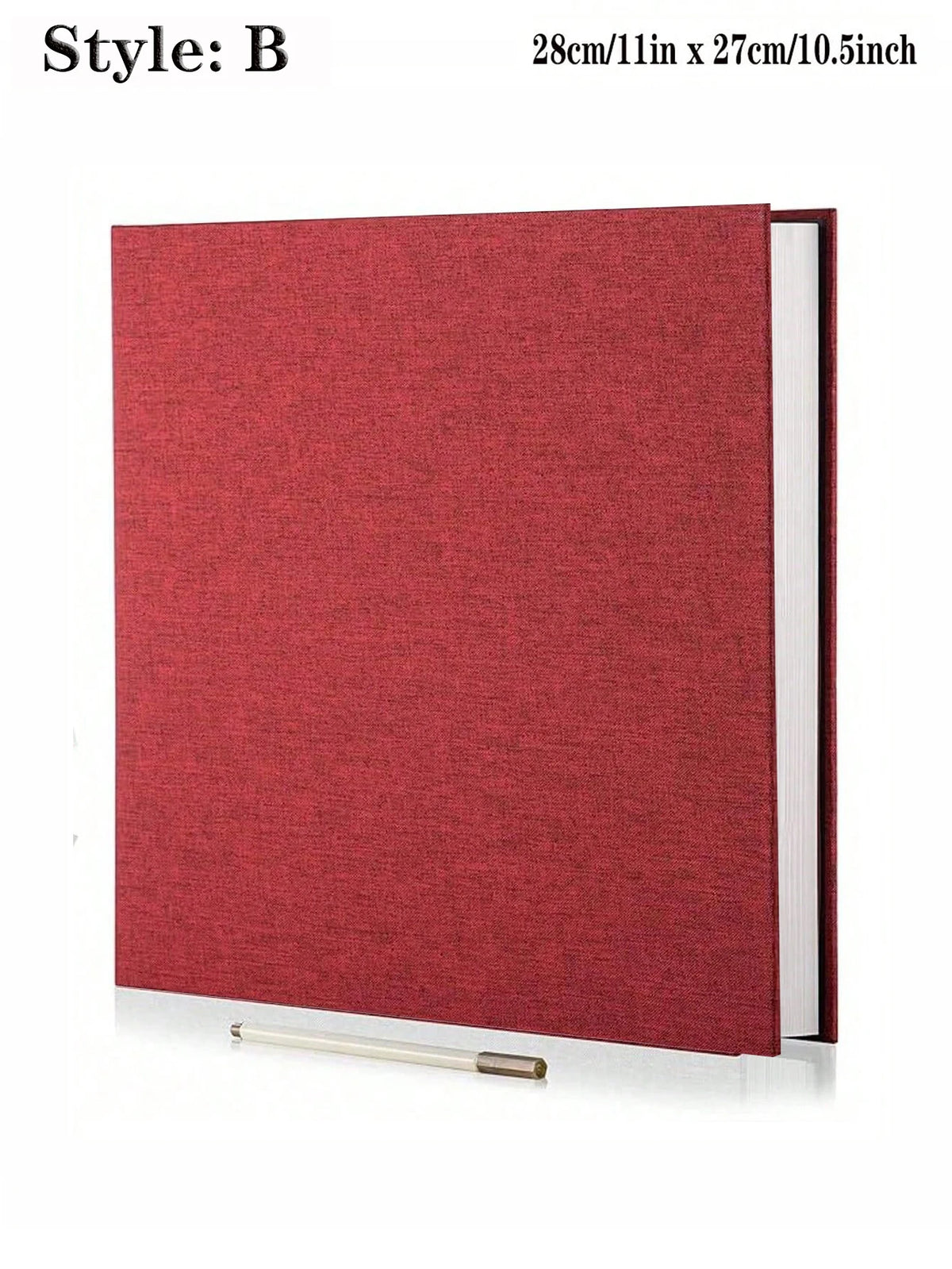 Linen Self-Adhesive Photo Album for Scrapbooking and DIY