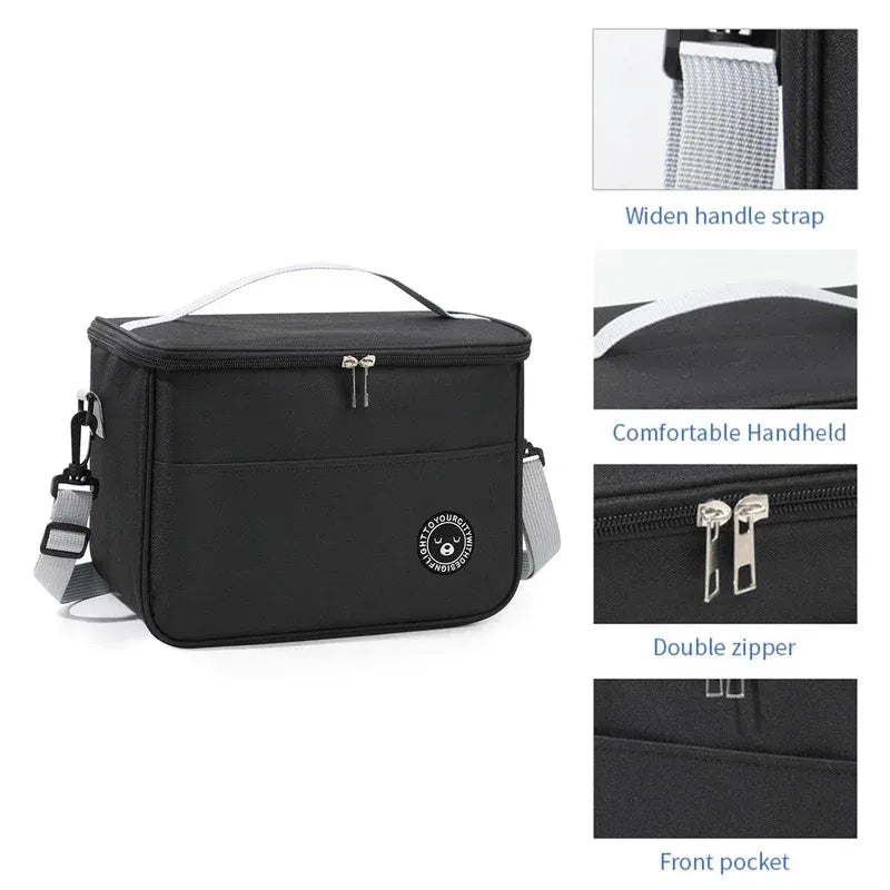 Insulated Lunch Bag with Aluminum Foil Lining