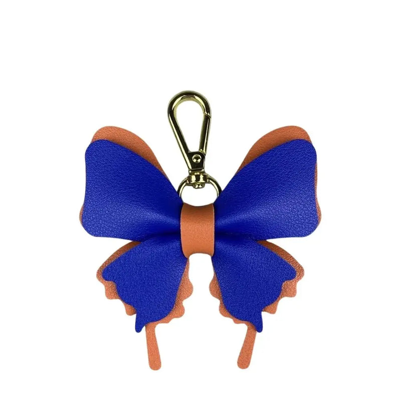 PU Leather Butterfly Bag Charm