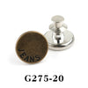 No-Sew Adjustable Jeans Button Pins for Waist Tightening and Decoration