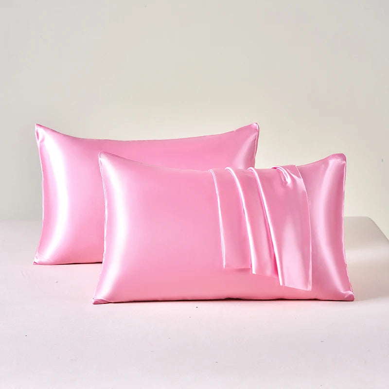 Satin Pillowcase Set of 2 – Silky Soft, Hair & Skin Friendly