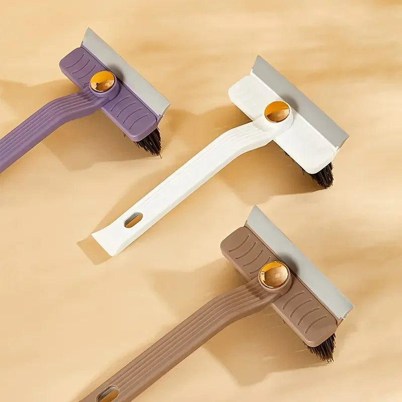 360° Rotating Multi-Purpose Cleaning Brush with Scraper