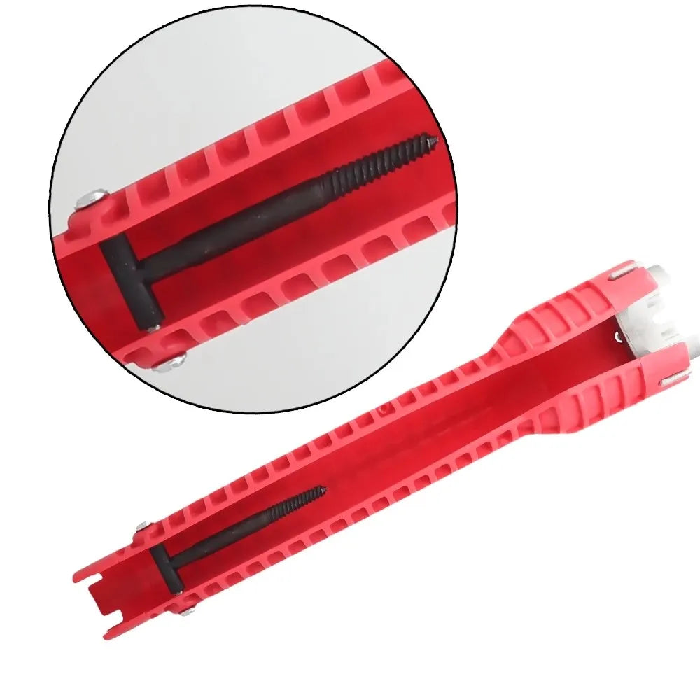 8-in-1 Multi-Function Plumbing Wrench Set for Faucets and Sinks