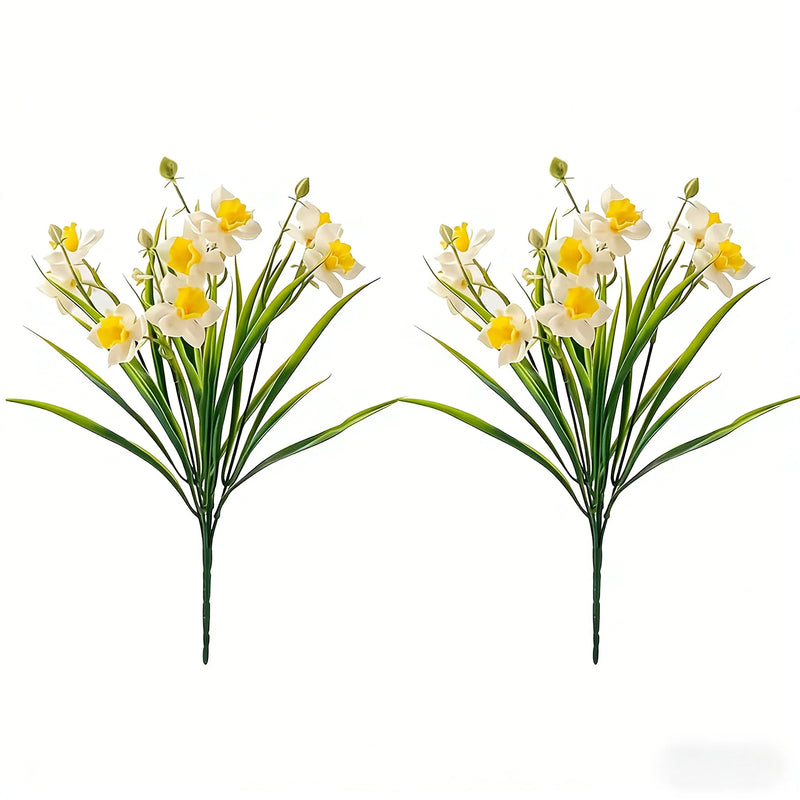 Realistic Artificial Daffodil Flowers