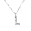 Initial Letter Pendant Necklace