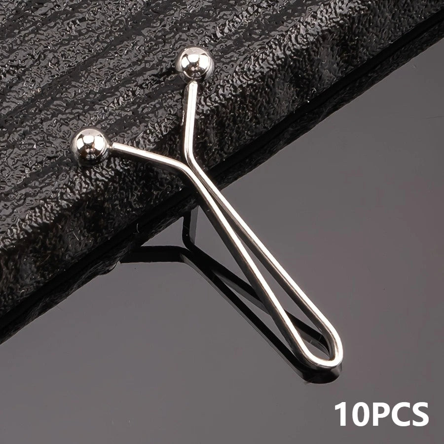 Invisible Waist Metal Clip Set - Adjustable U-Shaped Pant and Shirt Fasteners