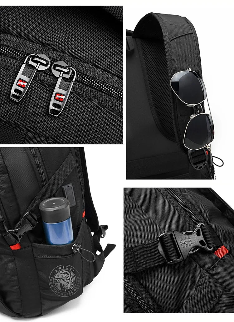 Anti-Theft Laptop Backpack with USB Charging Port