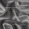 Queen Size Satin Pillowcase Set of 2 for Hair and Skin