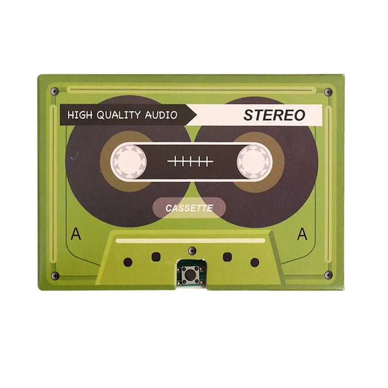 Retro Cassette Voice Greeting Card