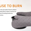 Heat Resistant Kitchen Gloves – 4-Piece Set for Baking, Grilling & Cooking