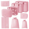 Mesh Travel Organizer Set with Shoe Bag