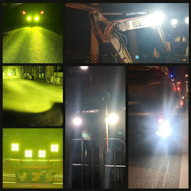 Compact 40W LED Spot Lights for Trucks, ATVs & Off-Road Vehicles