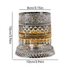 Luminous LED Whiskey Glass with Rotating Display