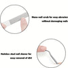 Angled Stainless Steel Nail Clippers for Thick Nails — Set of 3