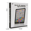 Box of a 3+ series bilingual Spanish-English learning tablet for kids