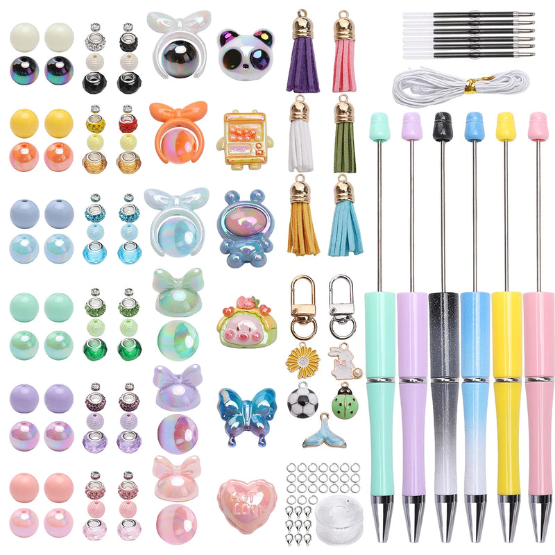 DIY Beadable Pen & Bracelet Craft Kit