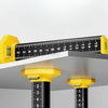 Magnetic Ceiling and Tile Leveling Ruler with Bubble Level