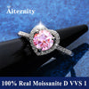 Adjustable Moissanite Ring with Tension Setting