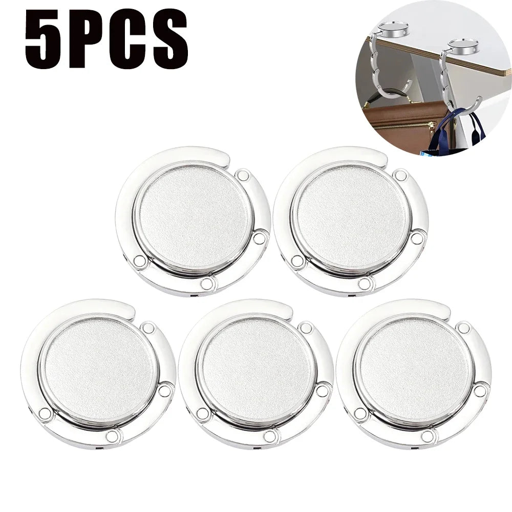 Foldable Table Bag Hook – Durable Purse Hanger for Any Surface
