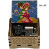 A music box featuring a painted illustration of Sakura Kin, titled 144-A9.