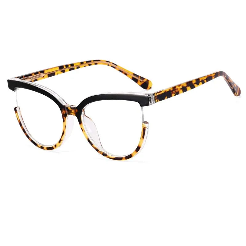 Women's Leopard Print Blue Light Blocking Glasses