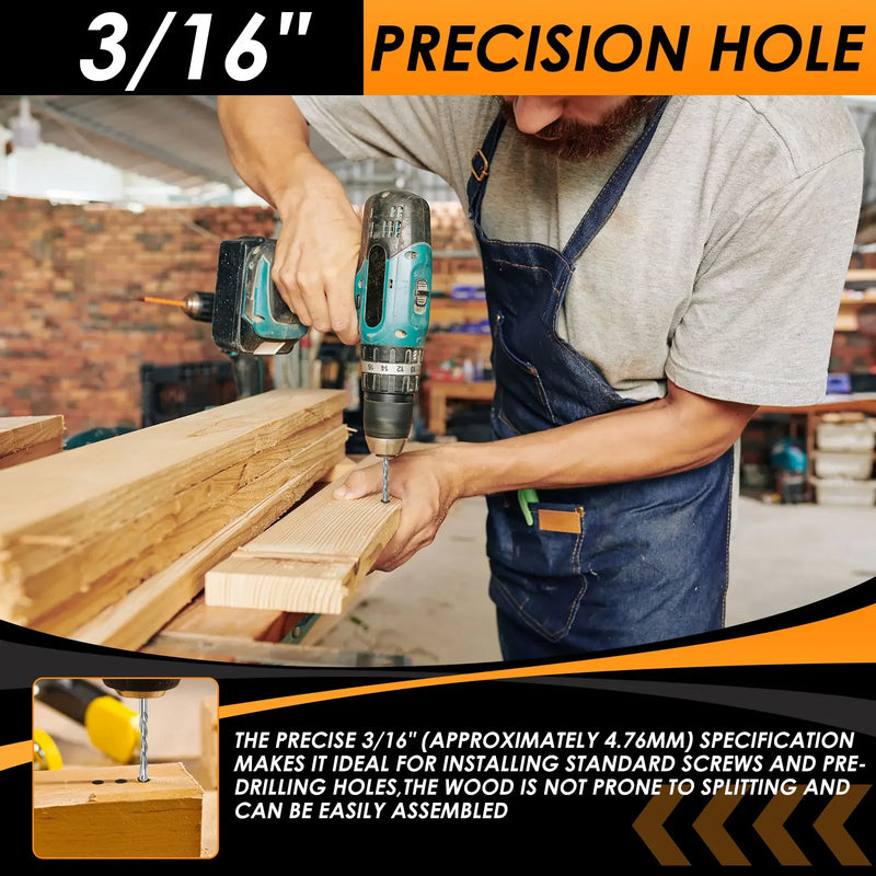 3/16-Inch Drywall Router Bit Set