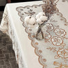 European-Style Waterproof Lace Tablecloth