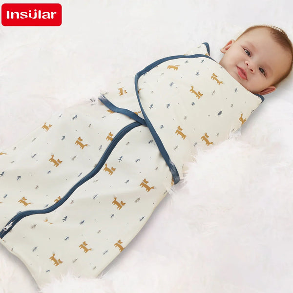 Lightweight Cotton Baby Sleeping Bag for Newborns