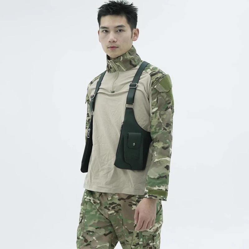 Waterproof Tactical Crossbody Bag with Adjustable Straps