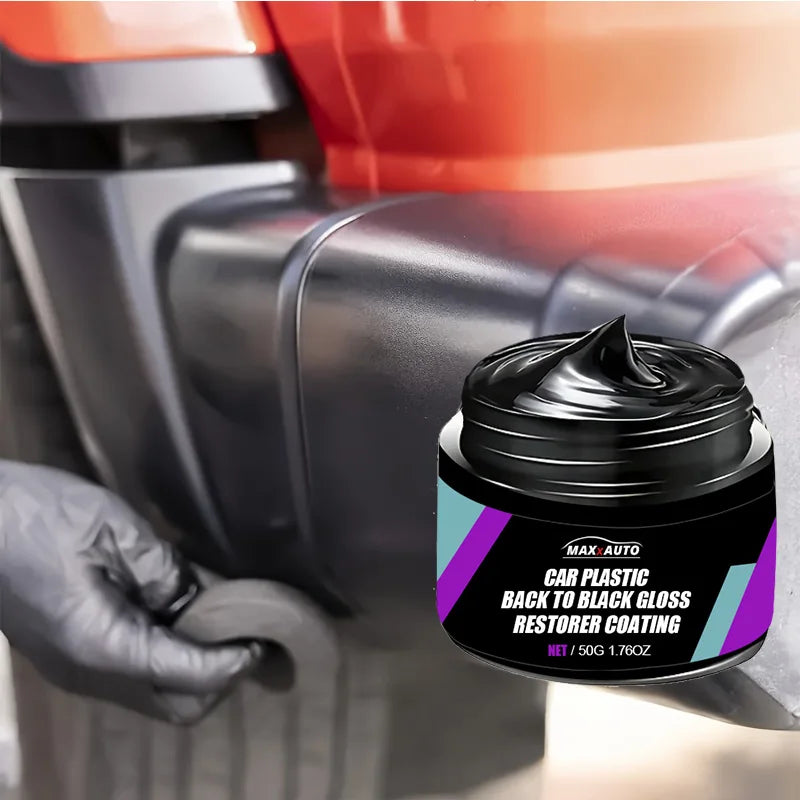 Car Plastic & Leather Restorer - Gloss Finish