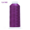 80-Color Polyester Embroidery Thread Set with Large 4000m Spools