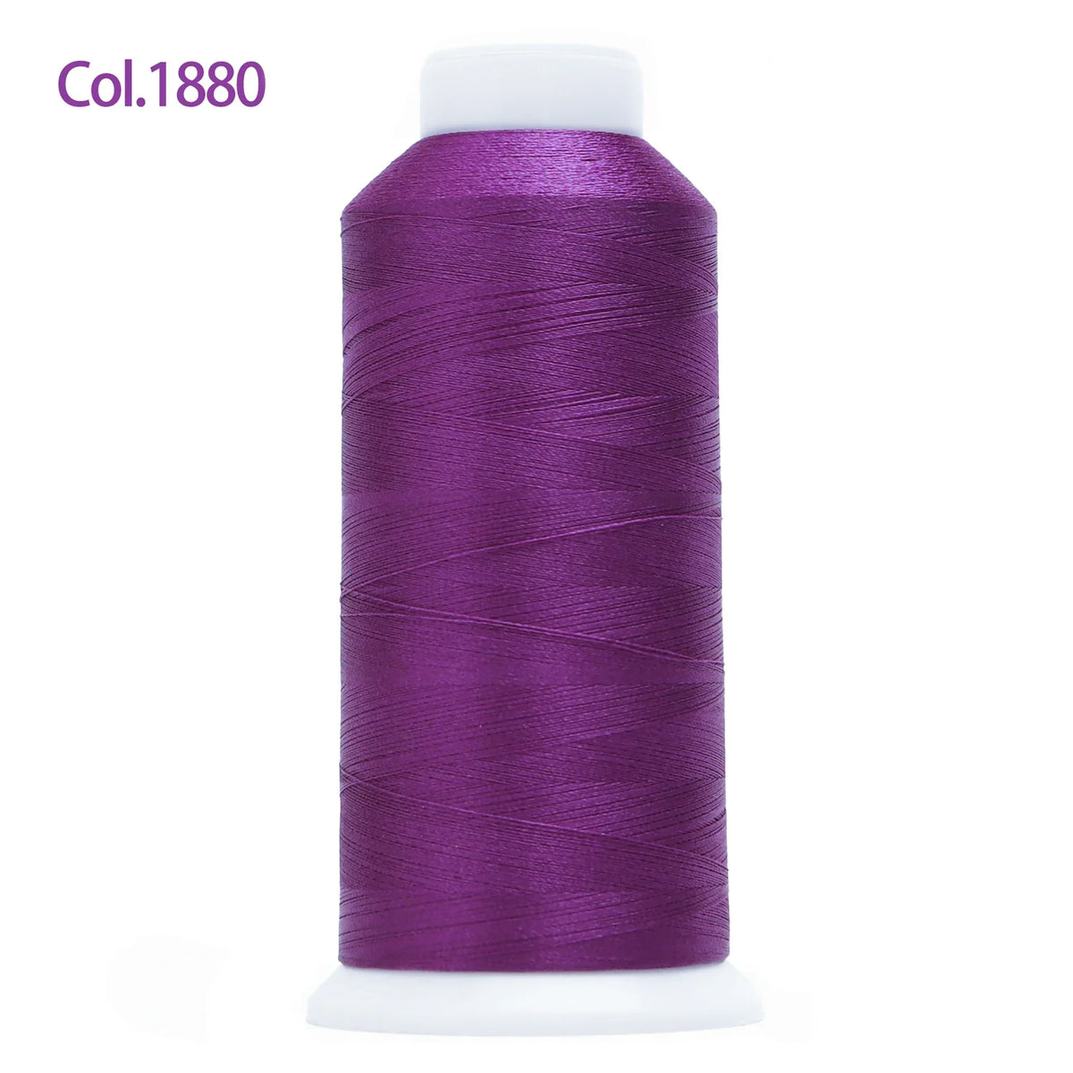 80-Color Polyester Embroidery Thread Set with Large 4000m Spools